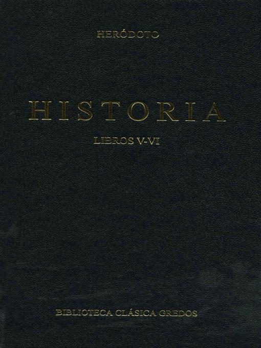 Historia. Libros V-VI