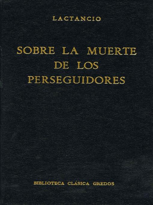 Sobre la muerte de los perseguidores