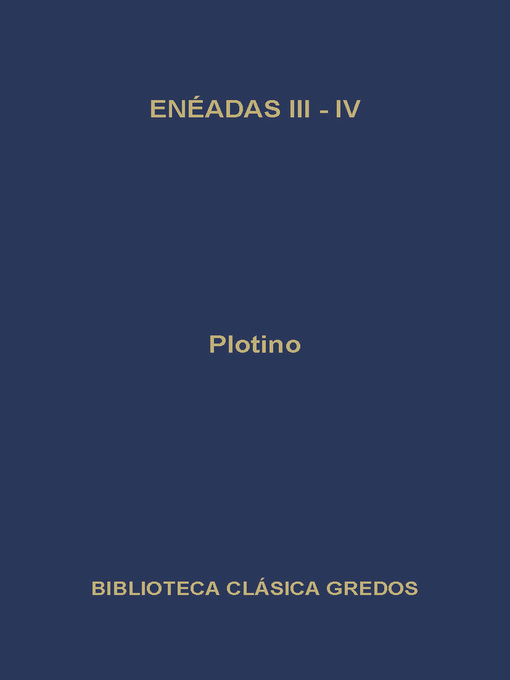 Enéadas III-IV