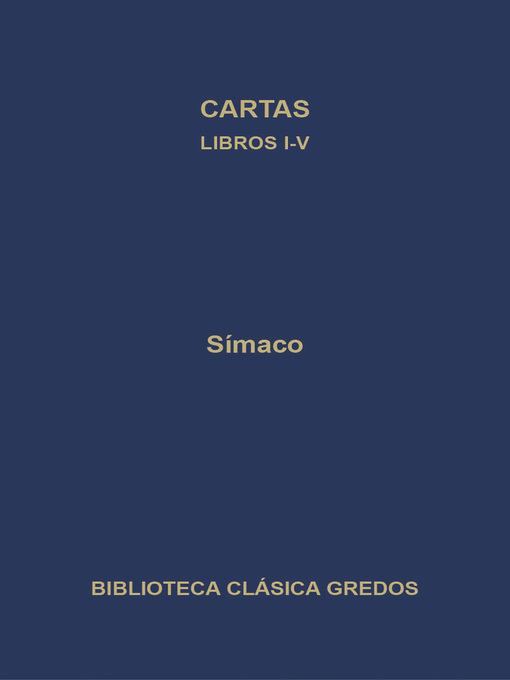 Cartas. Libros I-V