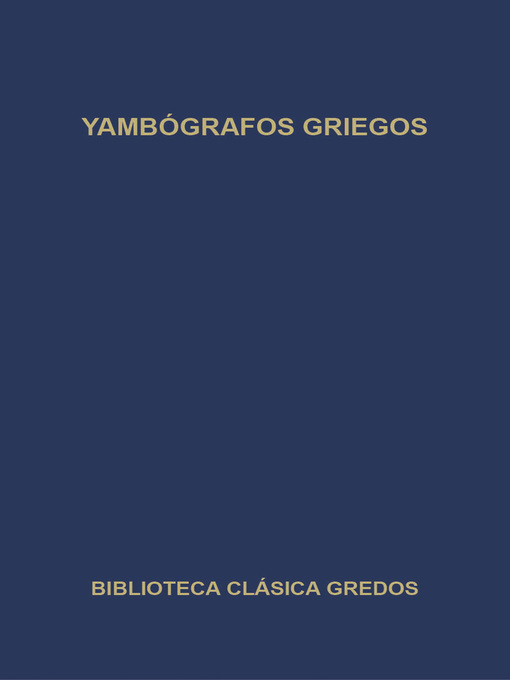 Yambógrafos griegos