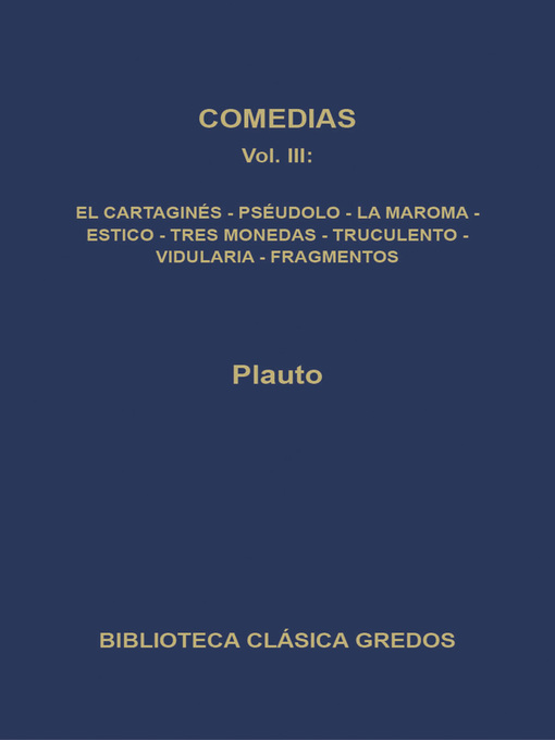 Comedias III