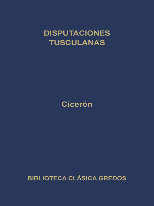 Disputaciones tusculanas