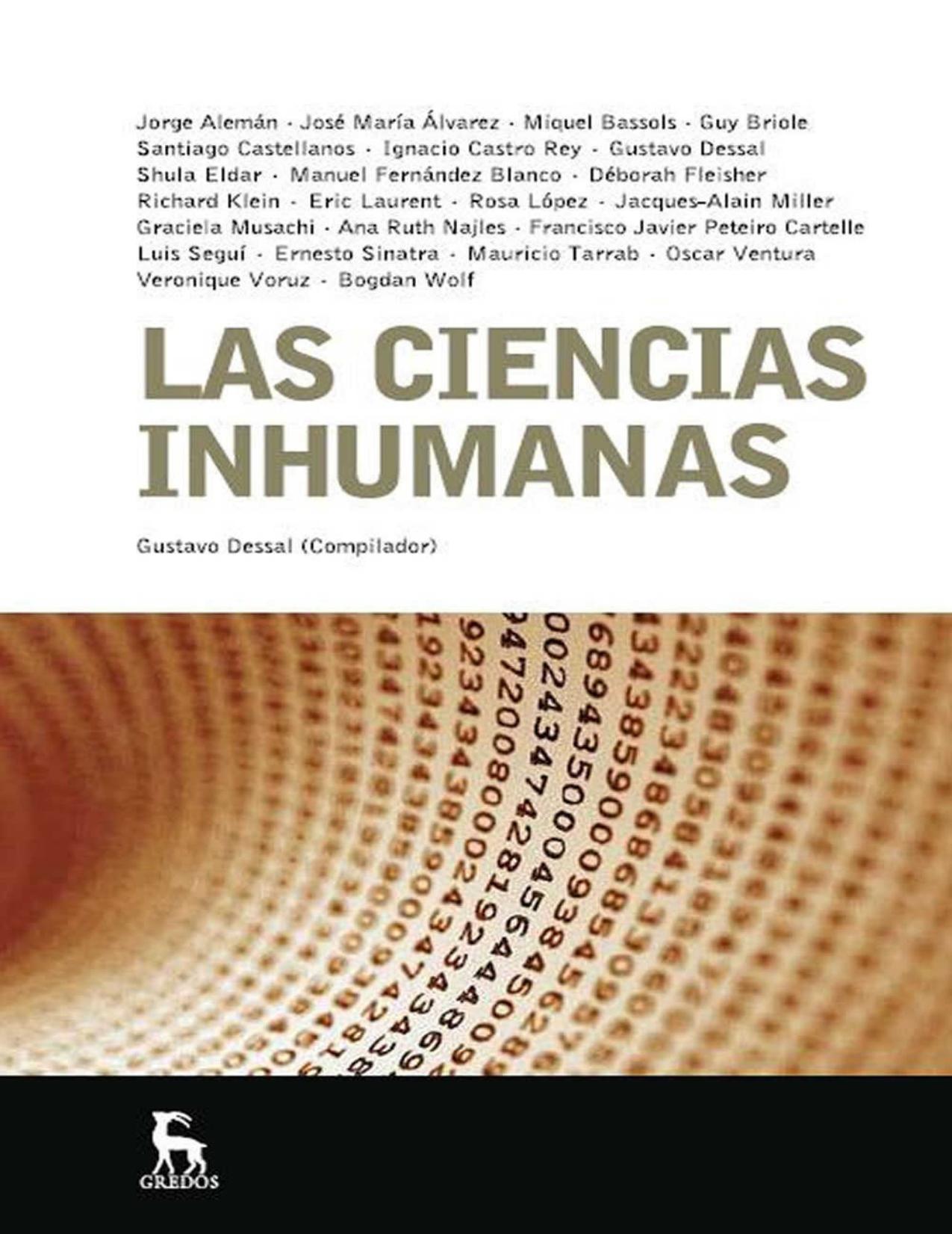 Las ciencias inhumanas