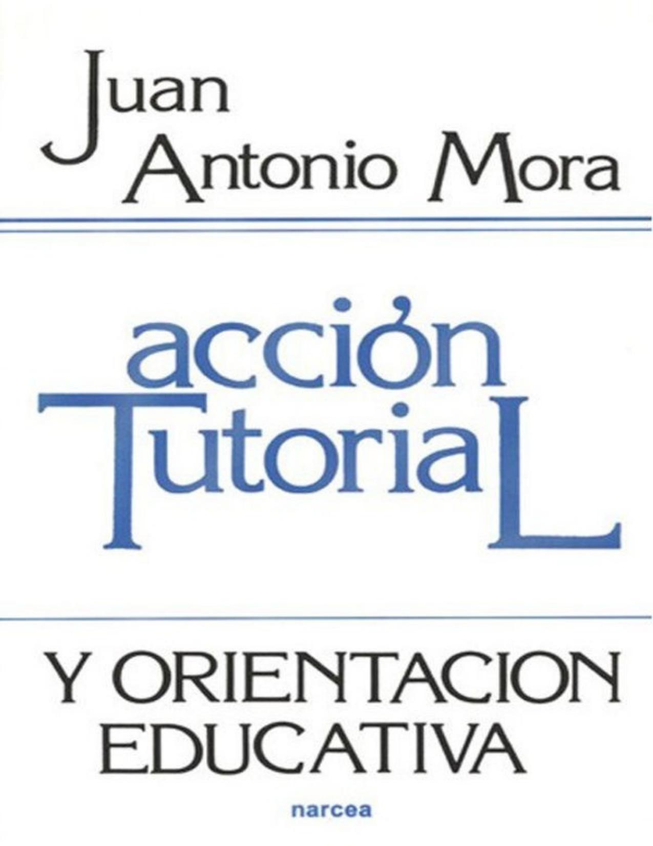 Acción tutorial y orientación educativa