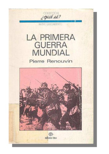 La primera Guerra Mundial