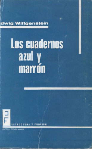 Los cuadernos azul y marron / Blue and Brown Books (Filosofia) (Spanish Edition)