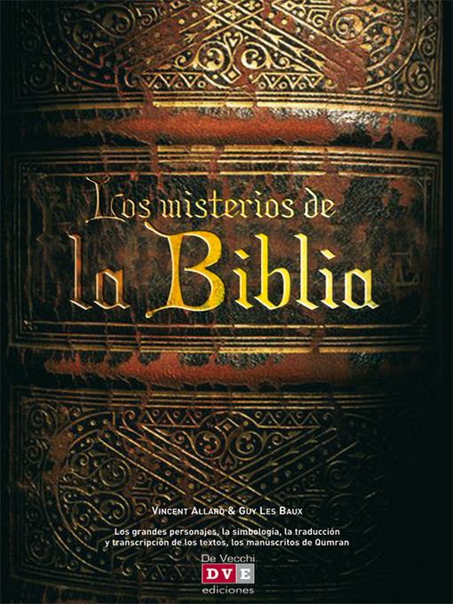 Los misterios de la Biblia