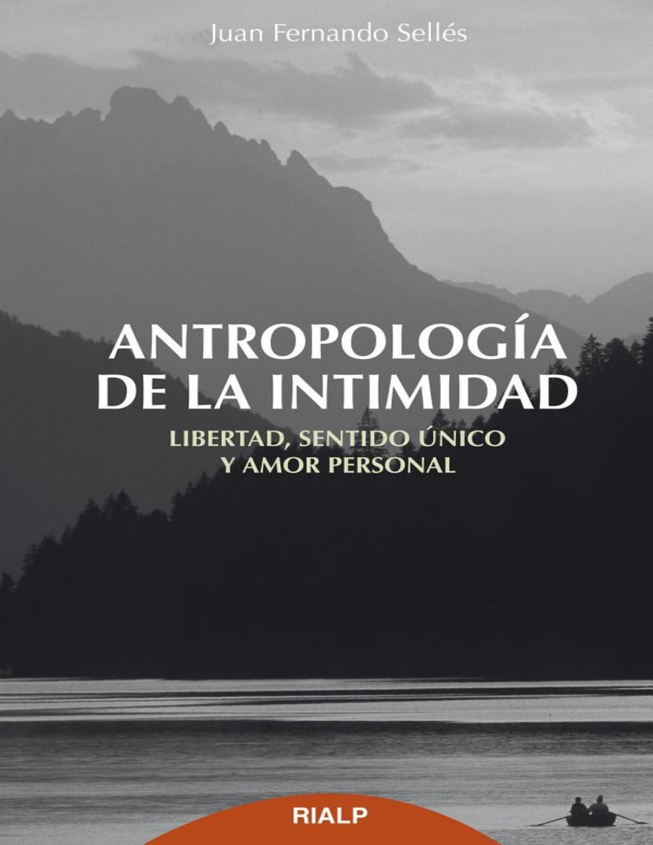 Antropología de la Intimidad