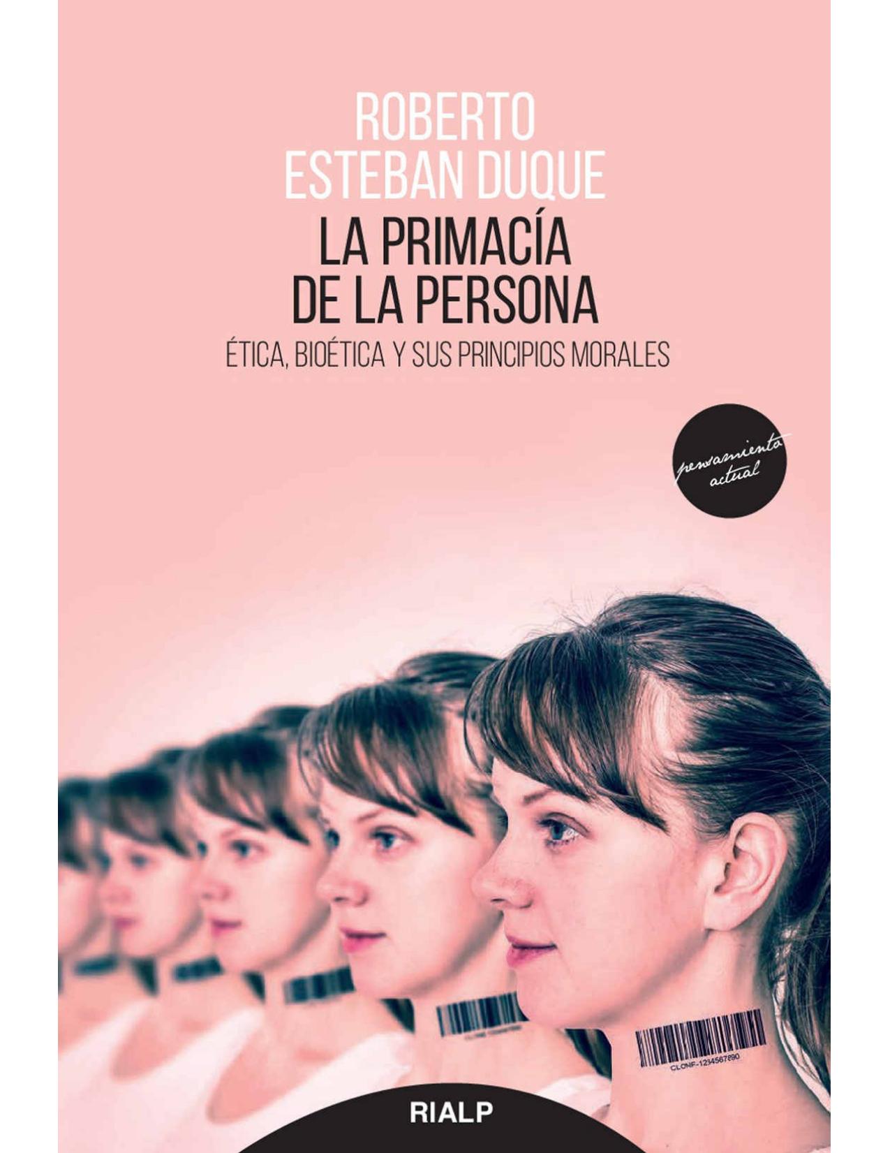 La Primacía de la Persona