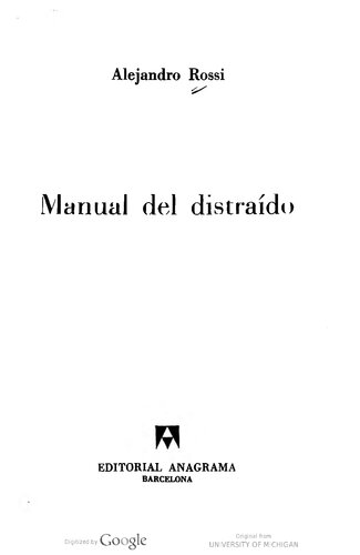 Manual del distraído