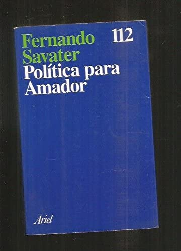 Política para Amador (Ariel) (Spanish Edition)