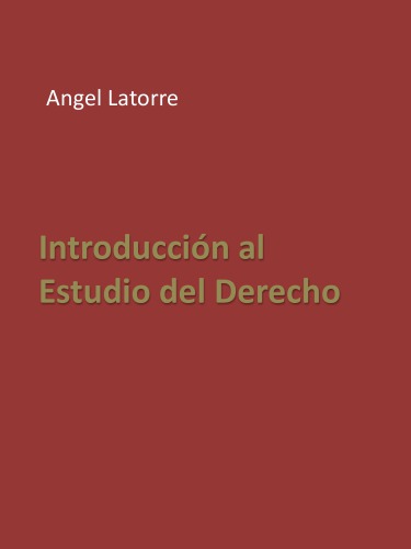 Introduccion al Derecho