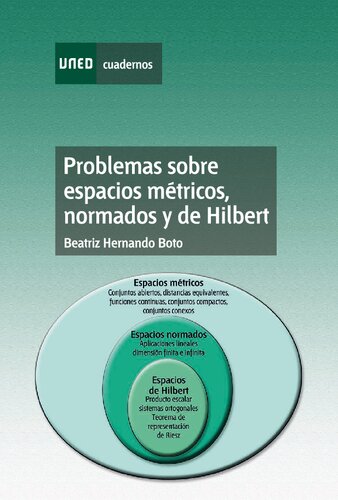 Problemas sobre espacios métricos, normados y de Hilbert.