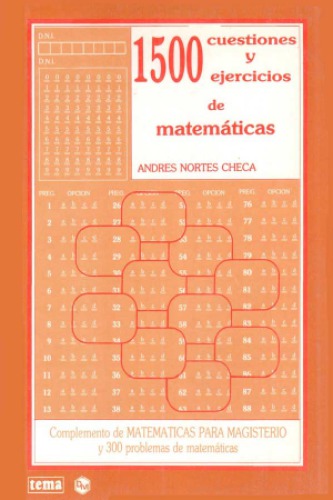 1500 cuestiones y ejercicios de matemáticas