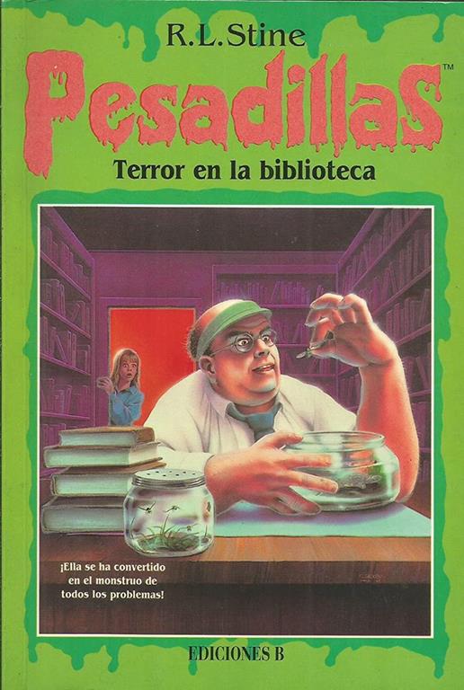 Terror en la biblioteca (Pesadillas, #9)