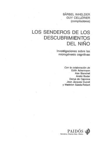 Senderos de Los Descubrimientos del Nino