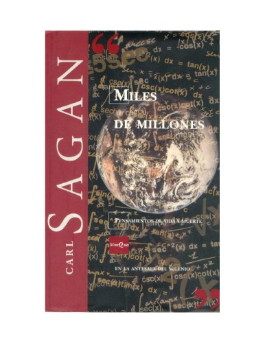 Miles De Millones. Reflexiones Sobre La Vida y El Universo