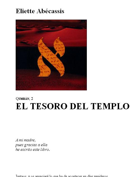 TESORO DEL TEMPLO, EL (LA TRAMA) (Spanish Edition)