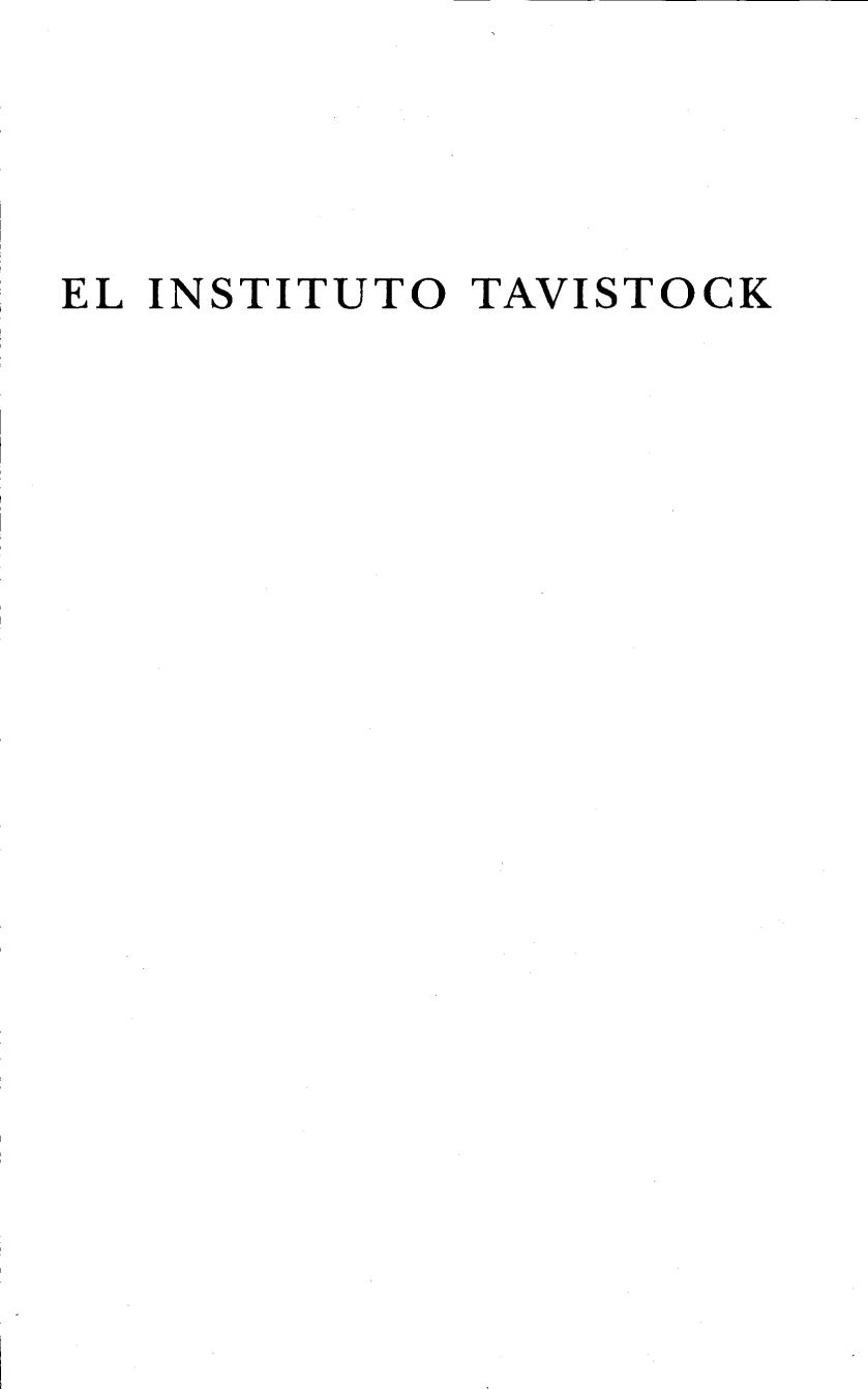 El Instituto Tavistock