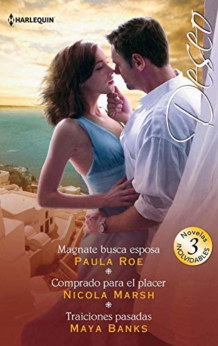 Magnate busca esposa; Comprando para el placer; Traiciones pasadas (OMNIBUS DESEO) (Spanish Edition)