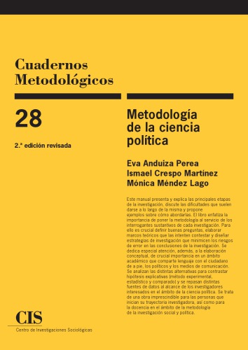 Metodología de la ciencia política