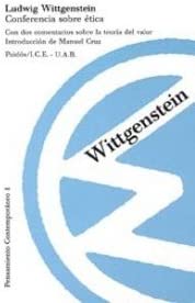 Conferencia sobre &eacute;tica: Con dos comentarios sobre la teor&iacute;a del valor (Pensamiento Contempor&aacute;neo) (Spanish Edition)