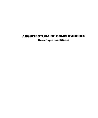 Arquitectura De Computadores