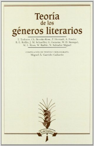 Teoria De Los Generos Literarios