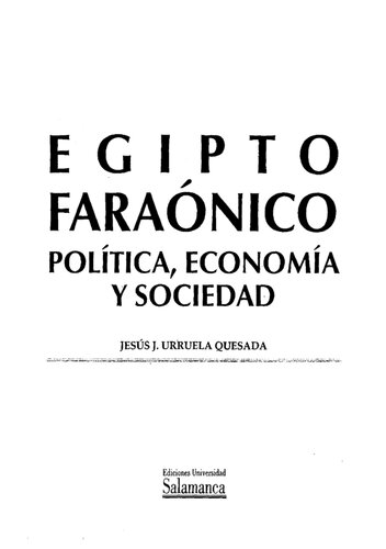 Egipto faraónico. Política, Economía y sociedad