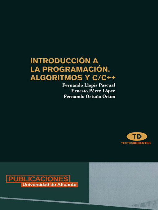 Introducción a la programación, algoritmos y C/C++