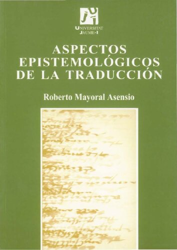 Aspectos epistemológicos de la traducción