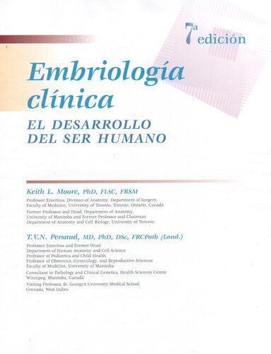 Embriología Clínica [with Student Consult Online Access]