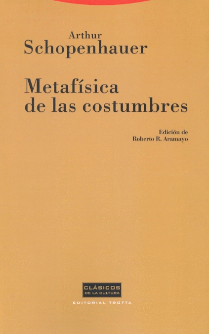 Metafisica de Las Costumbres