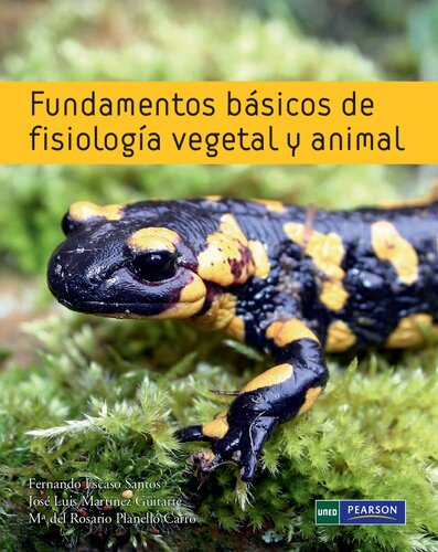 Fundamentos básicos de fisiología vegetal y animal