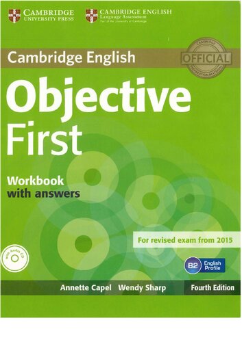 Objective First for Spanish Speakers Workbook with Answers with Audio CD