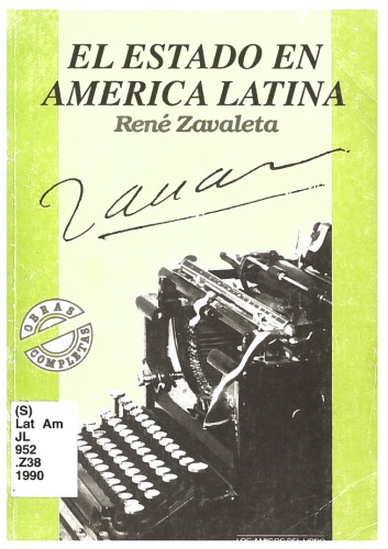 El Estado En America Latina (Coleccion Obras Completas) (Spanish Edition)