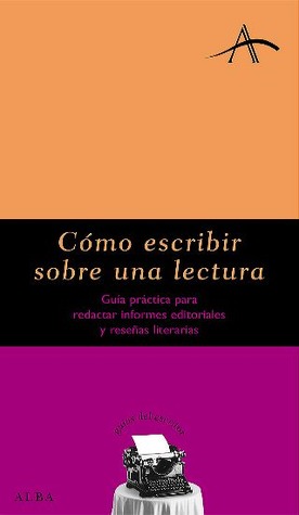 Cómo escribir sobre una lectura