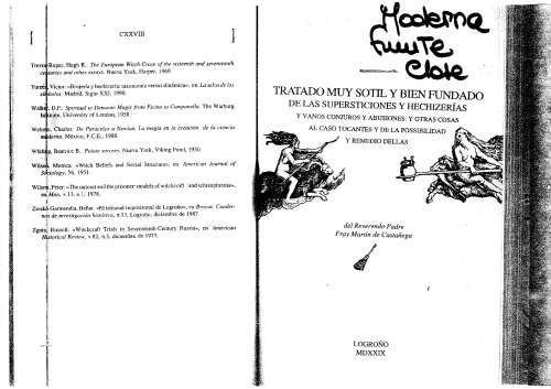 Tratado De Las Supersticiones Y Hechizerias Y De La Possibilidad Y Remedio Dellas 1529