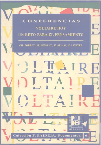 Voltaire hoy : Un reto para el pensamiento