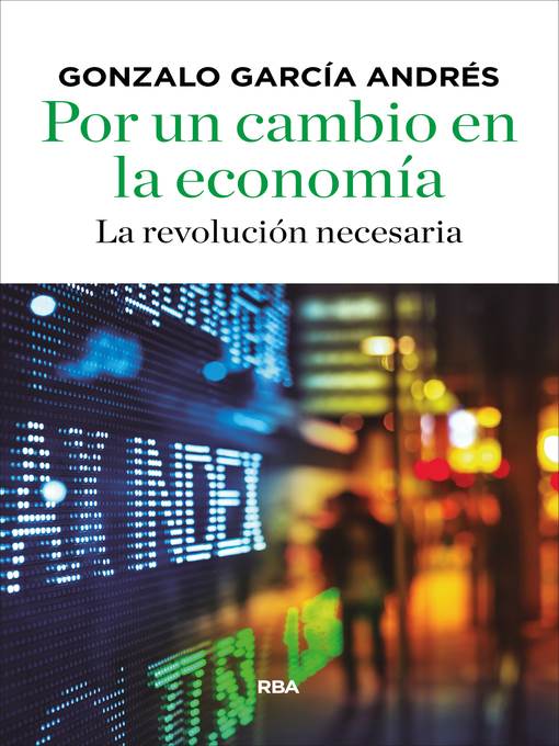 Por un cambio en la economía