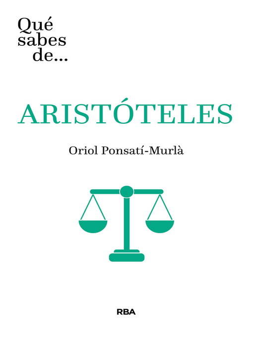 Qué sabes de... ARISTÓTELES