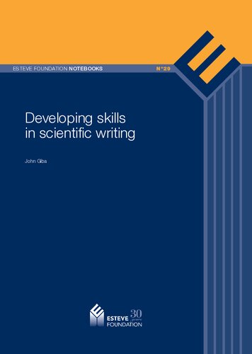 Developing skills in scientific writing