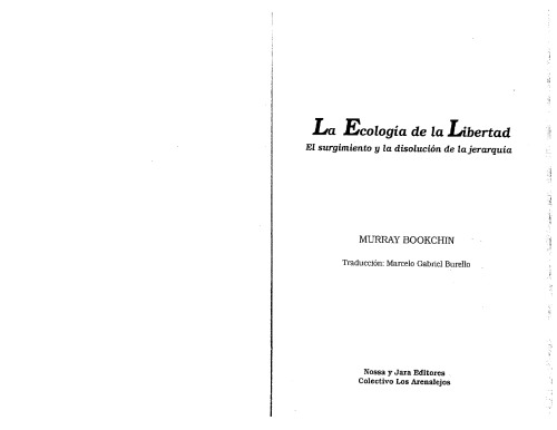 La ecología de la libertad