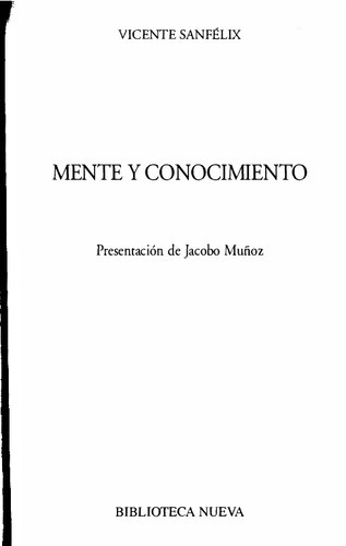 Mente y conocimiento