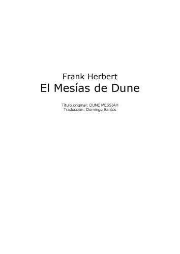 El mesías de Dune