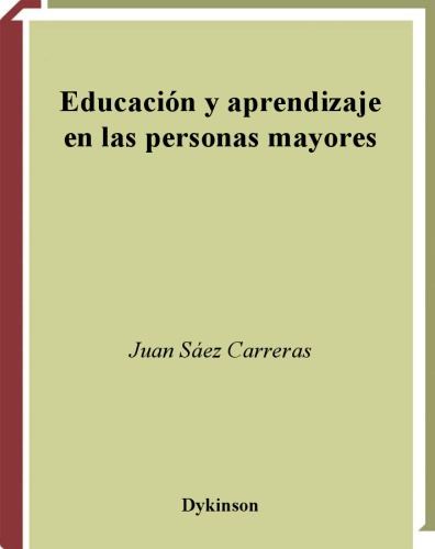 Educación y aprendizaje en las personas mayores