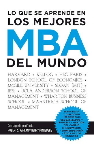 Lo que se aprende en los mejores MBA del mundo