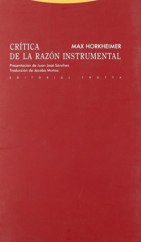 Crítica de la razón instrumental