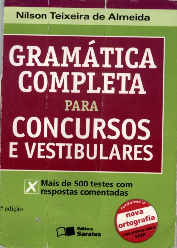 Gramática completa para concursos e vestibulares